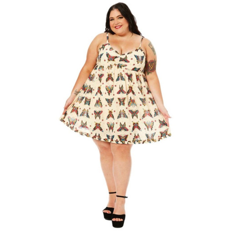 Sourpuss Butterflies Mia Dress US Size 14