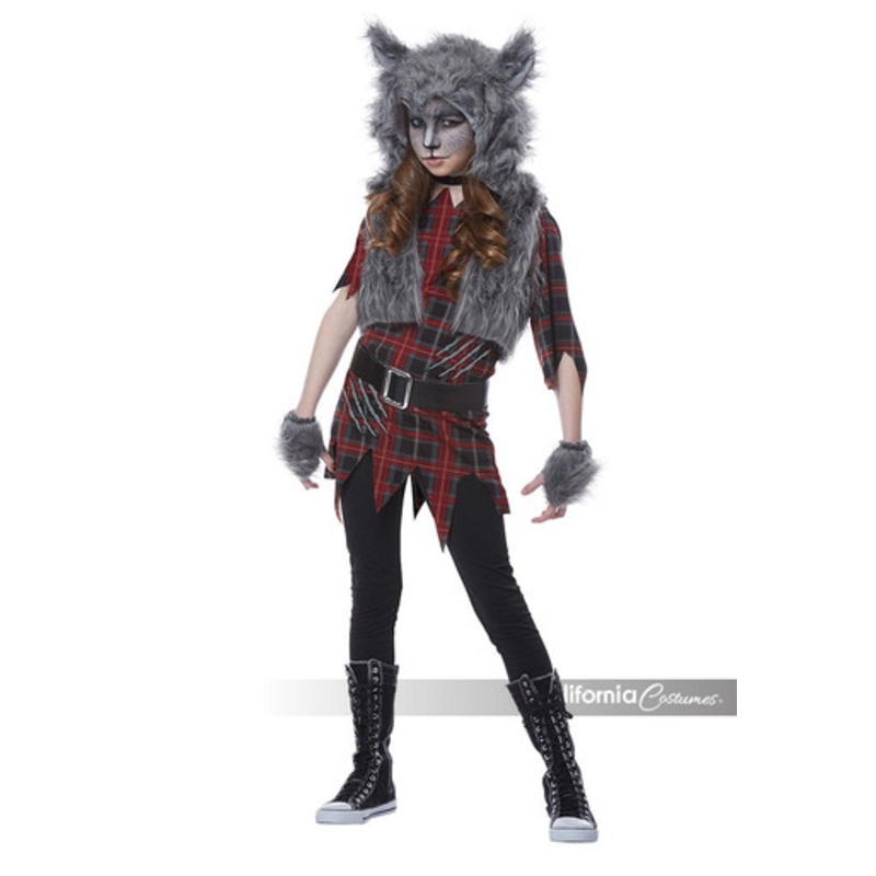 Werewolf Girl Child Costume Child Small 6-8