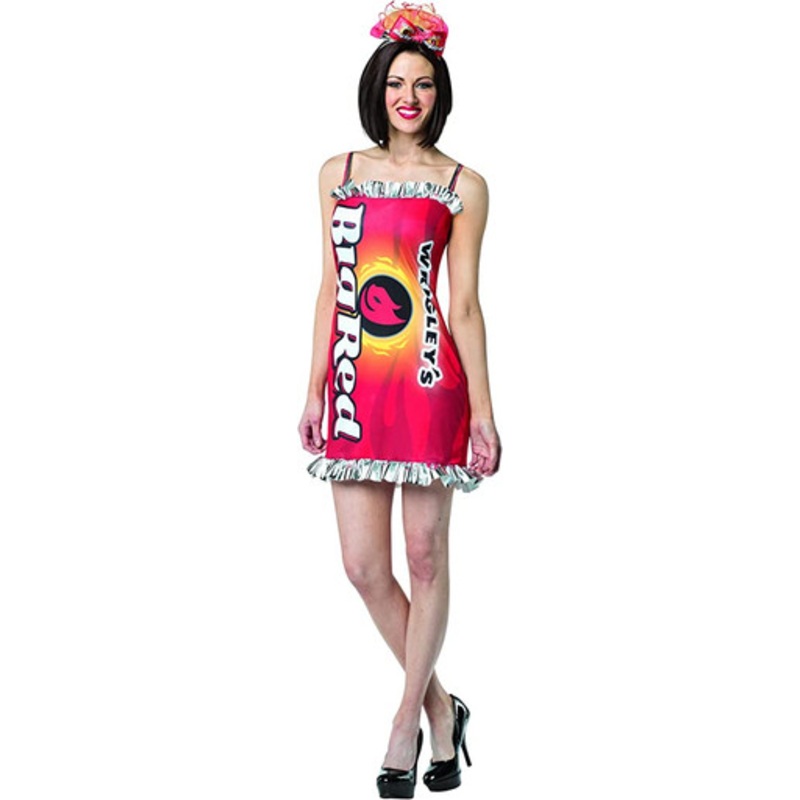 Wrigleys Gum Big Red Dress Costume US Size 14