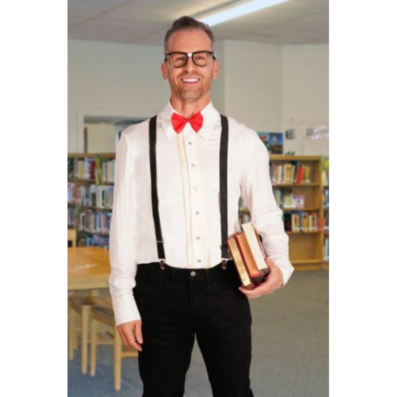 69178  NERD KIT  GLASSES, SUSPENDER, AND BOWTIE