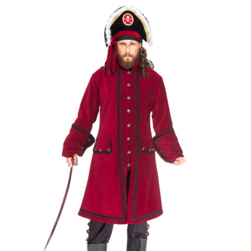 Captain Lowther Coat Red Men's Large