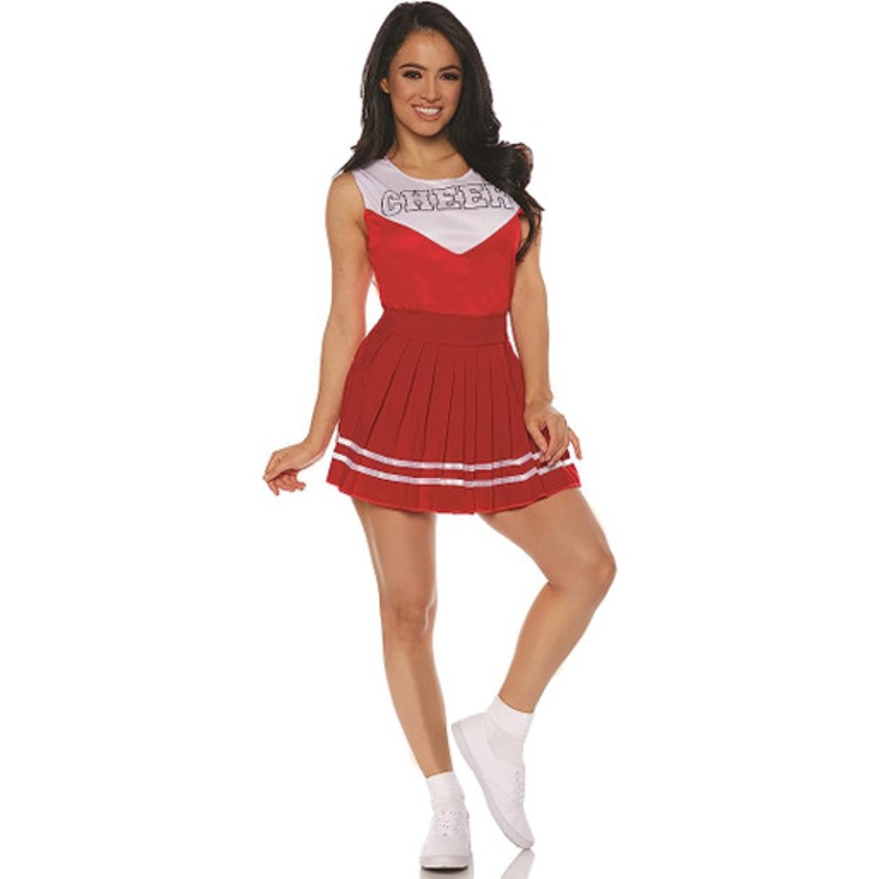 Cheer - Red Adult Costume Women Small 6-8