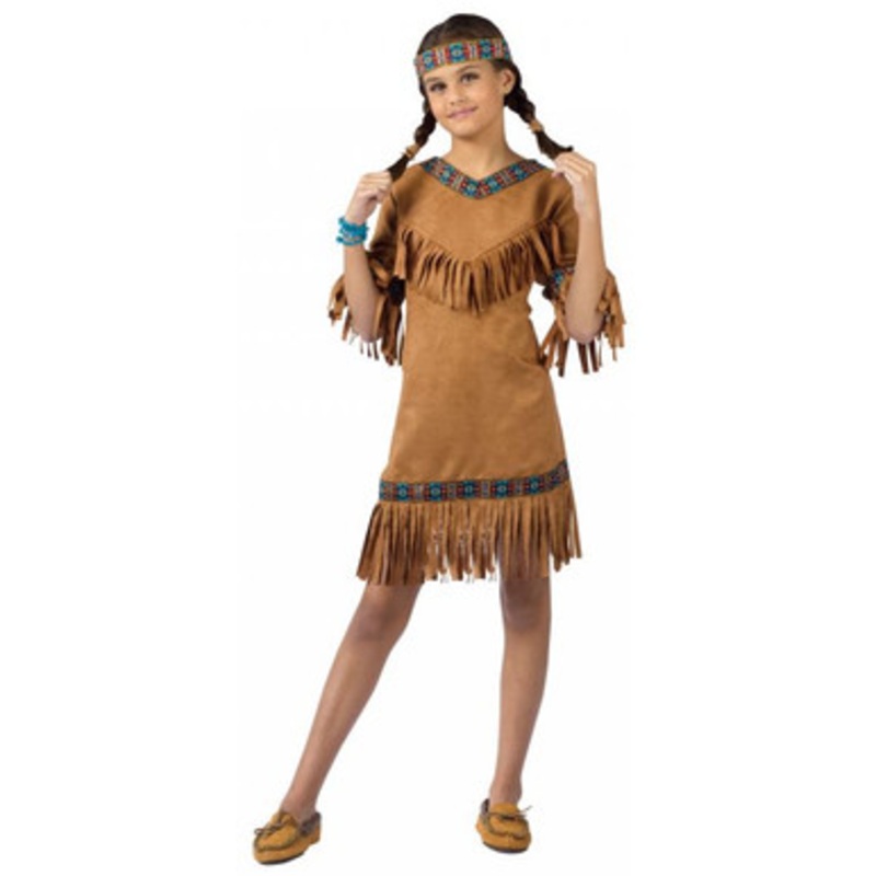 Native American - Child Costume 6'/200 Lbs