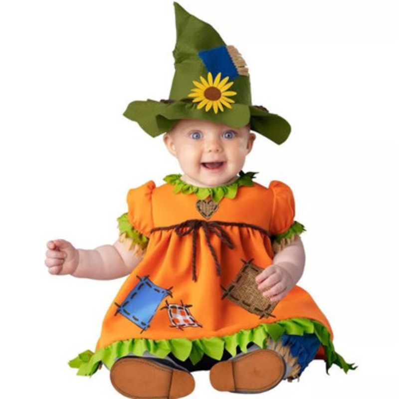 Sassy Scarecrow Infant Costume 6'/200 Lbs