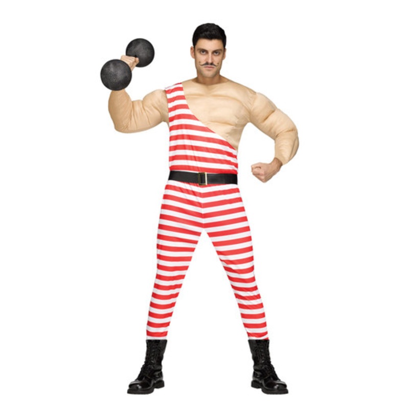 Carny Muscle Man - Adult Costume