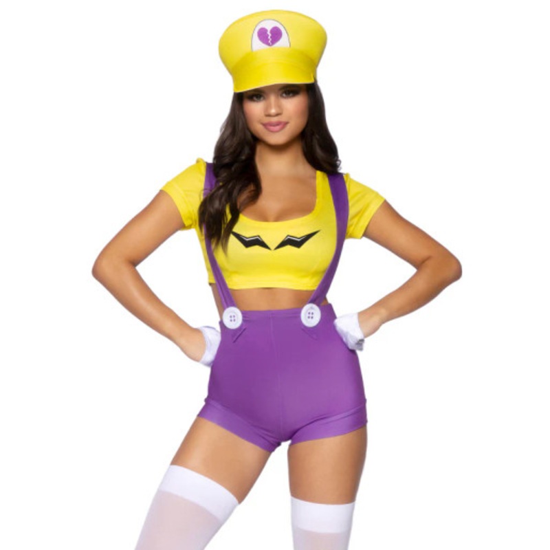 Gamer Villain Costume Women's 0-2 Dress Size