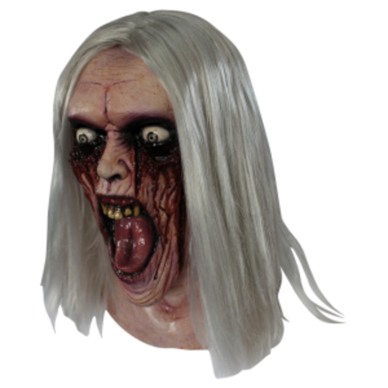 La Llorona Mask with Hair