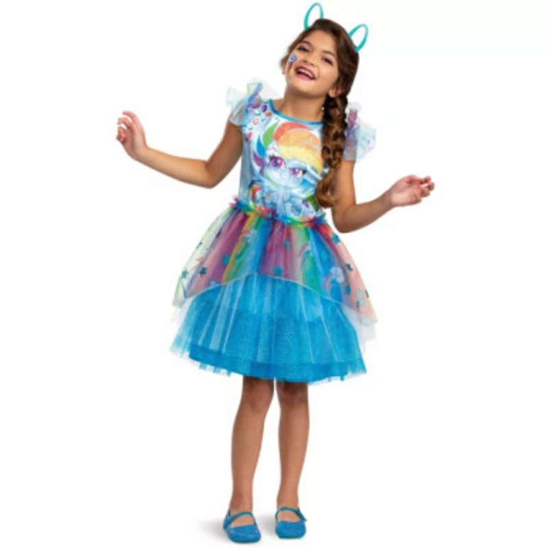 My Little Pony Rainbow Dash Deluxe Toddler/Child Child (M) 3T - 4T