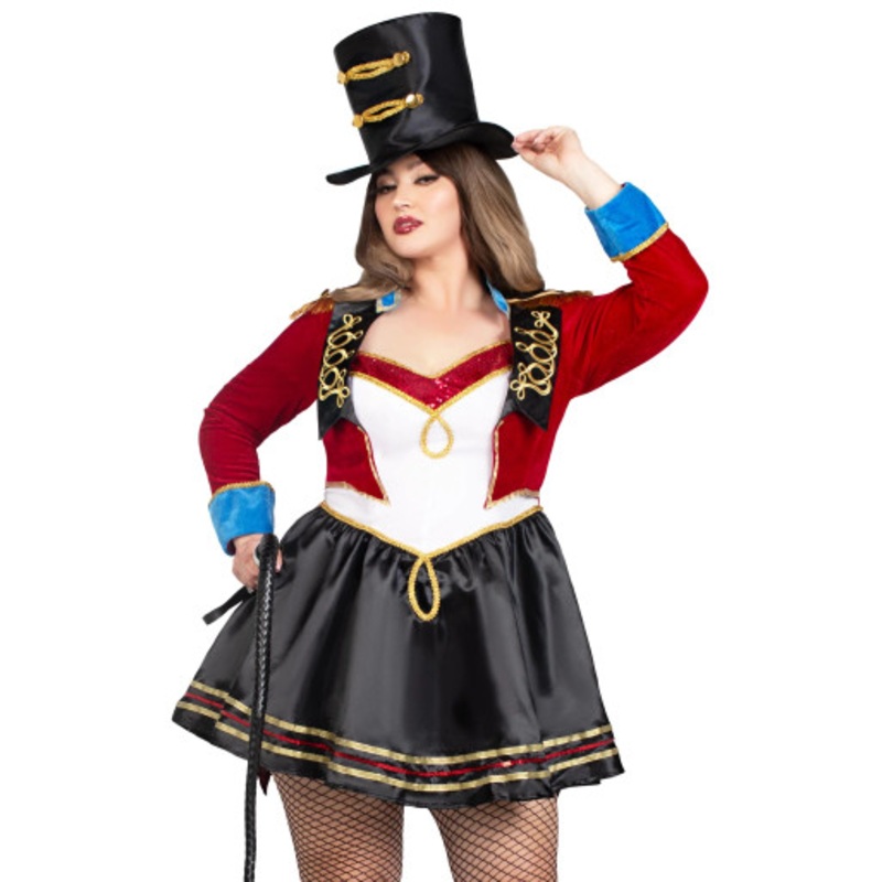 Plus Classic Ringmaster Adult Costume Women's 1X/2X