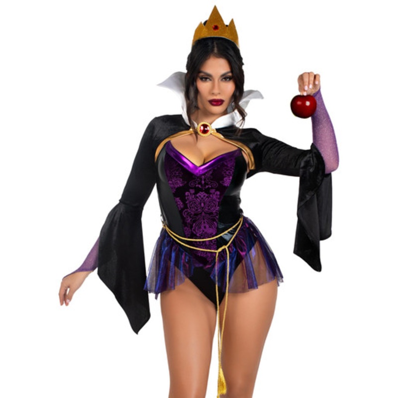 Poison Apple Queen Costume Women's 0-2 Dress Size