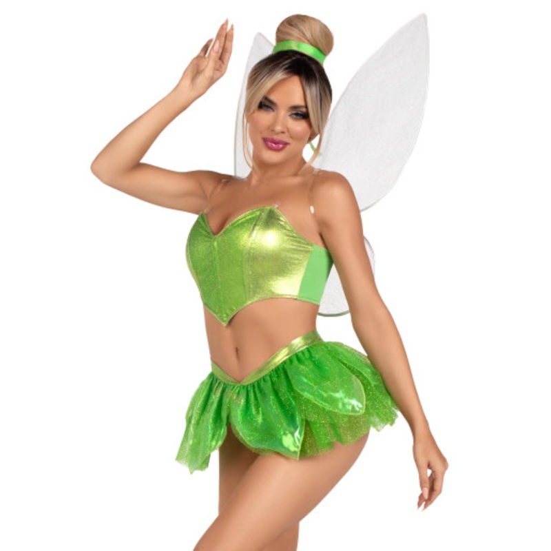 Rebel Fairy Costume Women's 0-2 Dress Size