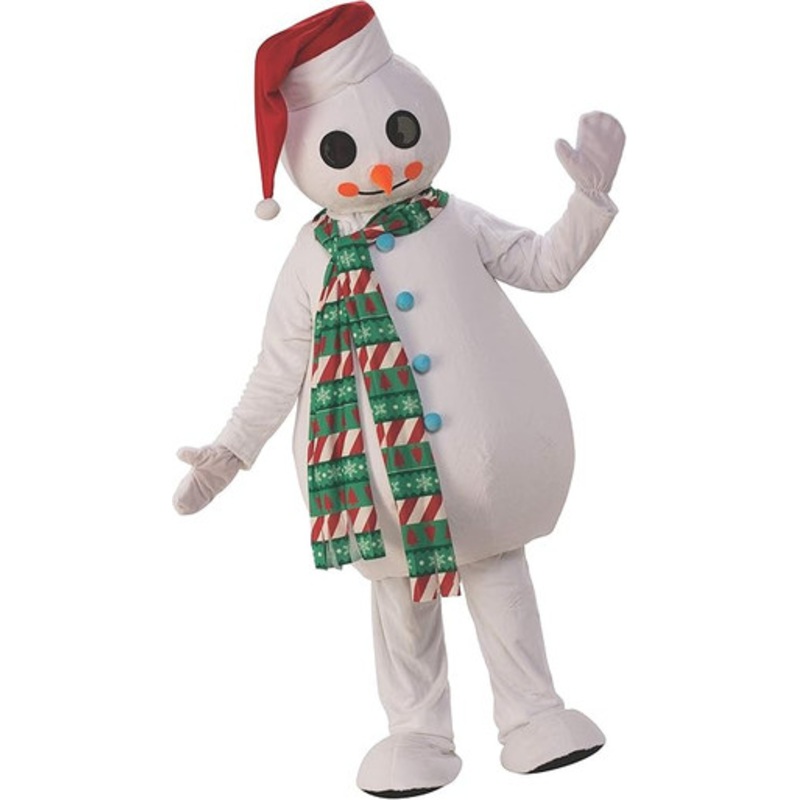 Rubies Oversized Snowman Mascot Costume Adult Xtra Large Child (14-16)