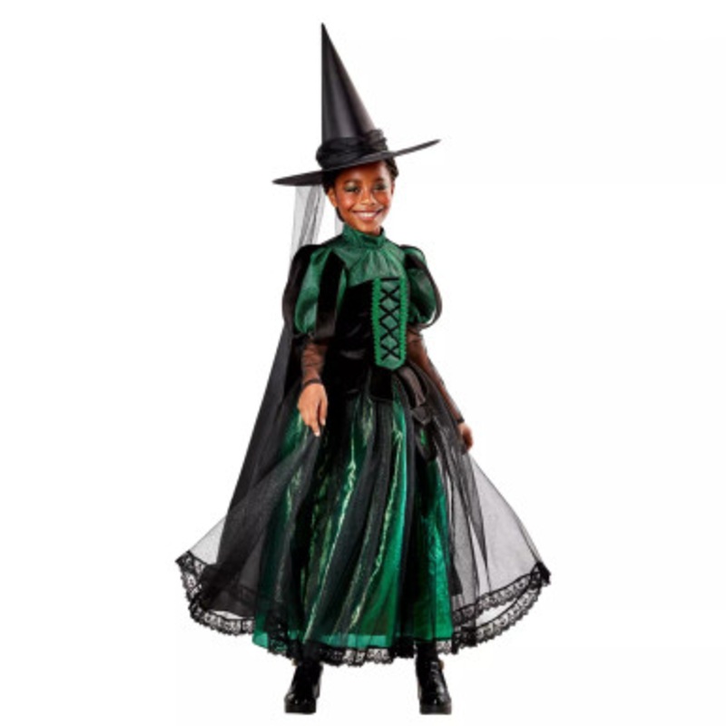 Rubies The Wizard of Oz Wicked Witch Girls Deluxe Costume Small Child (3-4)