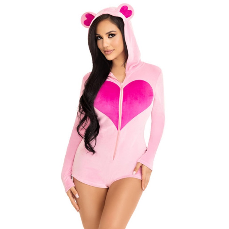 Sweetheart Bear Adult Costume Women's 0-2 Dress Size