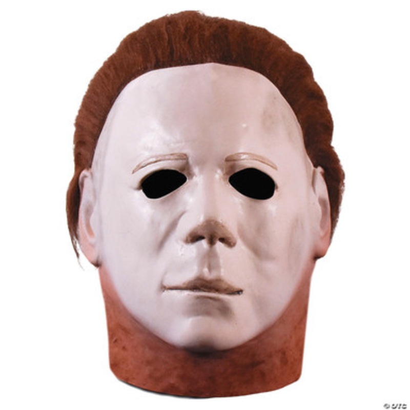 Adults Halloween II Michael Myers Overhead Latex Mask One Size Fits Most