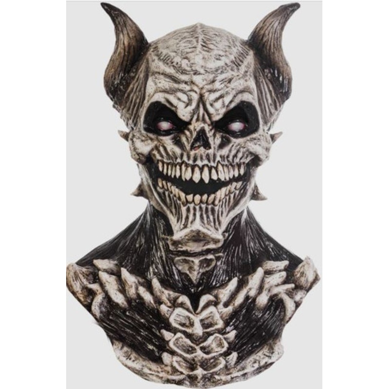 Deathkeeper White Latex Mask