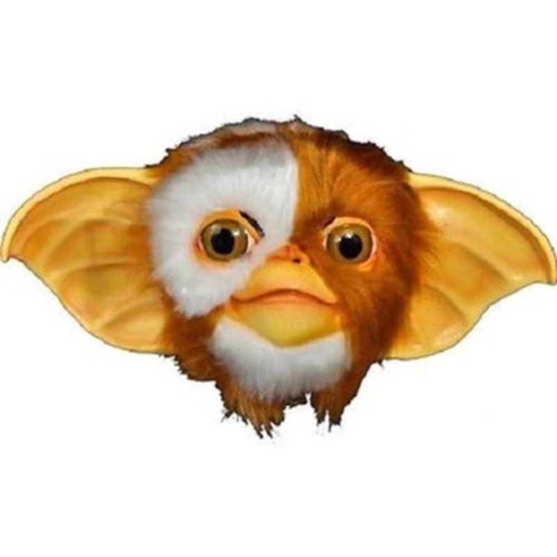 Gremlins Licensed Gizmo Mask Full Overhead Latex