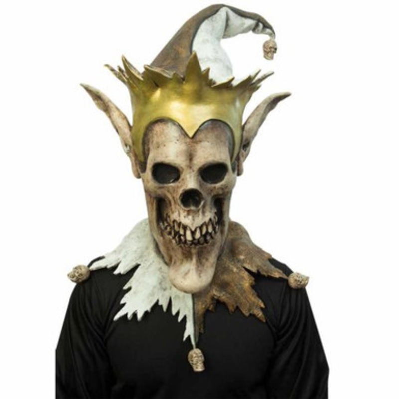 Grim Jester Deluxe Ghoulish Mask