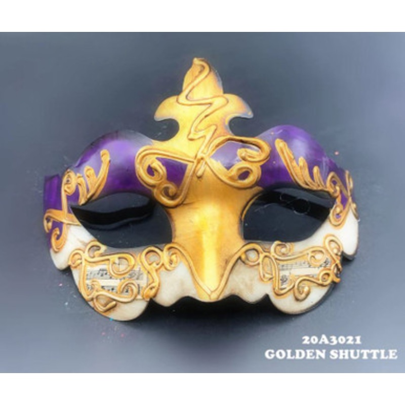 Masquerade Musical Style Mask Black