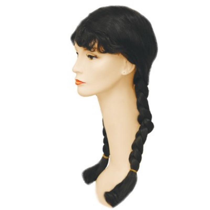 Braided Native Indian Wig Medium Chocolate Brown Medium Chocolatr Brown