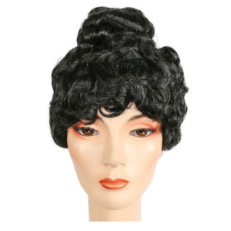 Colonial Lady Wig Black