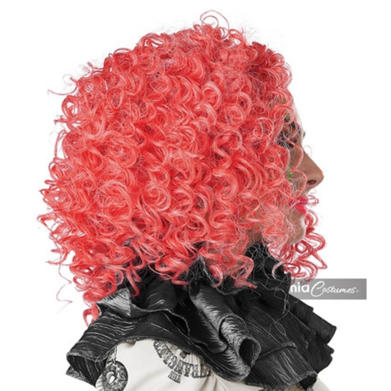 Glow in the Dark Curly Clown Wig