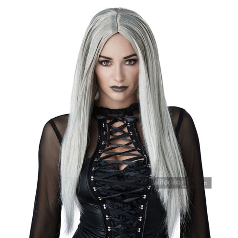Gothic Matriarch White Wig