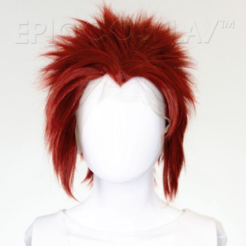 Hades v2 - Dark Red Wig