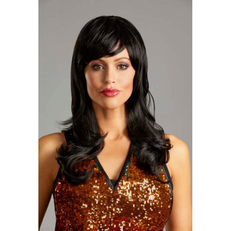 Incognito Tease Black Wig