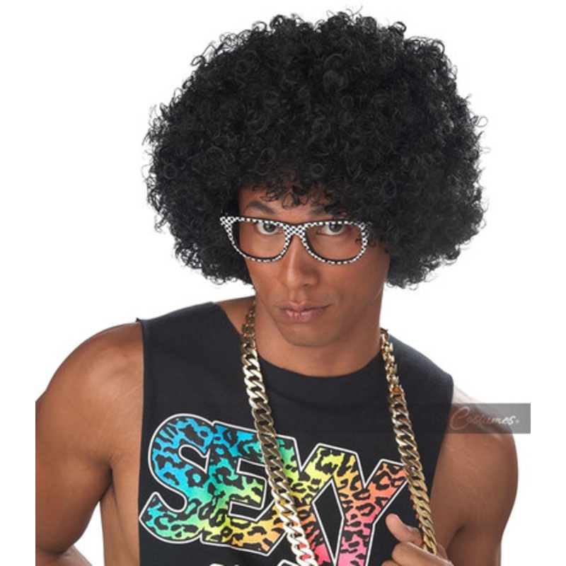 Jumbo Black Afro Wig