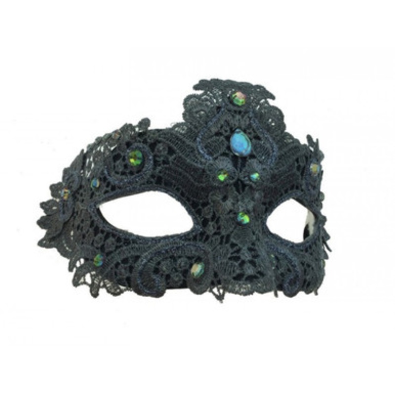 Lace Masks Gold