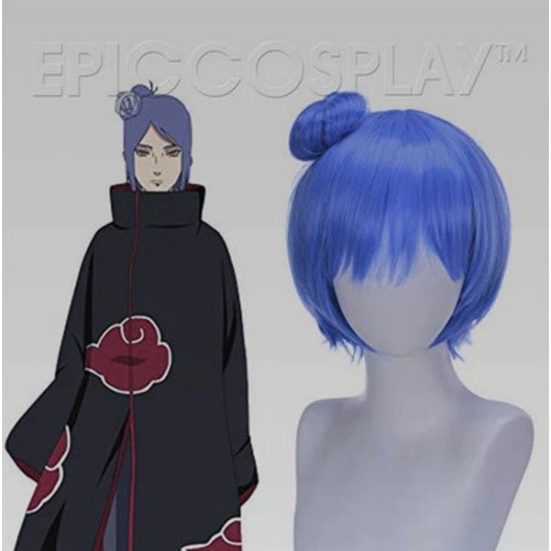 Official Licensed Naruto Cosplay Wig: Konan
