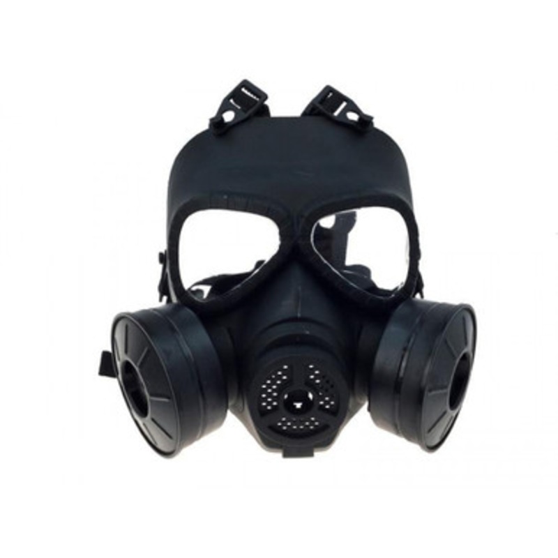 Steampunk Gas Mask Black