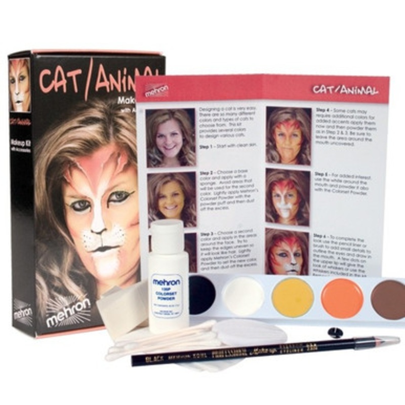 Cat / Animal Makeup Kit with Accessories