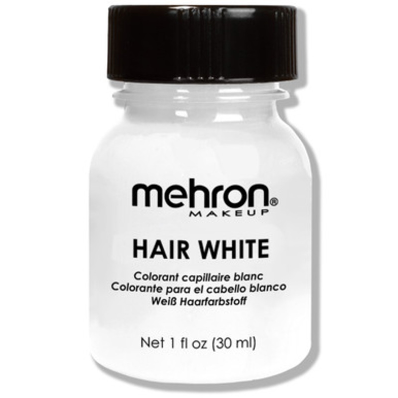 Hair White Liquid Makeup 1 fl oz (30 ml) or 4 fl oz 1 Quart - 32 oz.