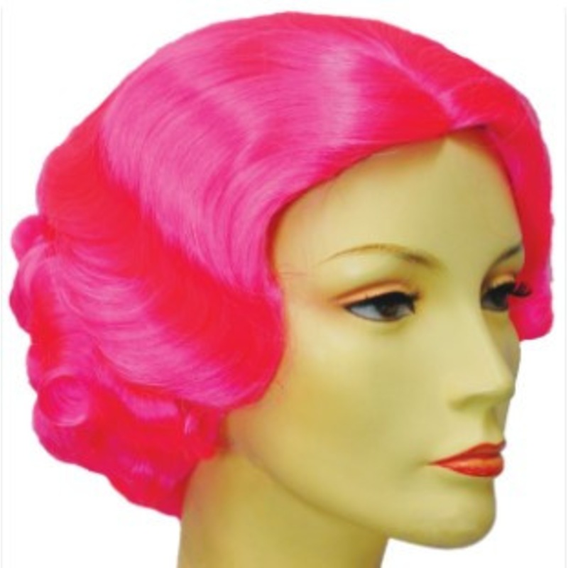 Lady Edna Wig Hot Pink