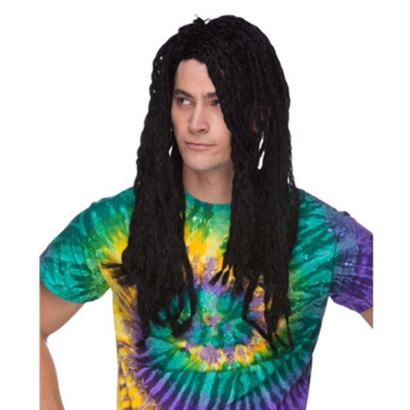 Rasta Wig Black One Size fits Most