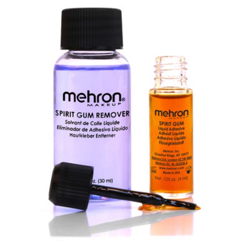Spirit Gum .125 oz (4ml) with Remover 1oz (30ml)