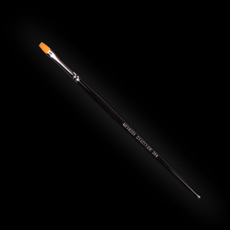 Stageline 3/16 Flat Brush Makeup (314C)