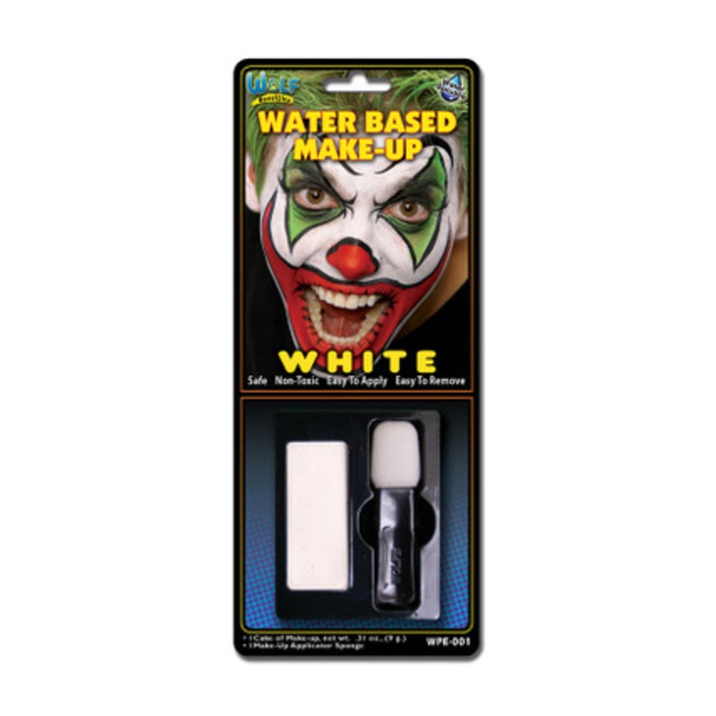 Water Activated Face & Body Paint Make-Up Black