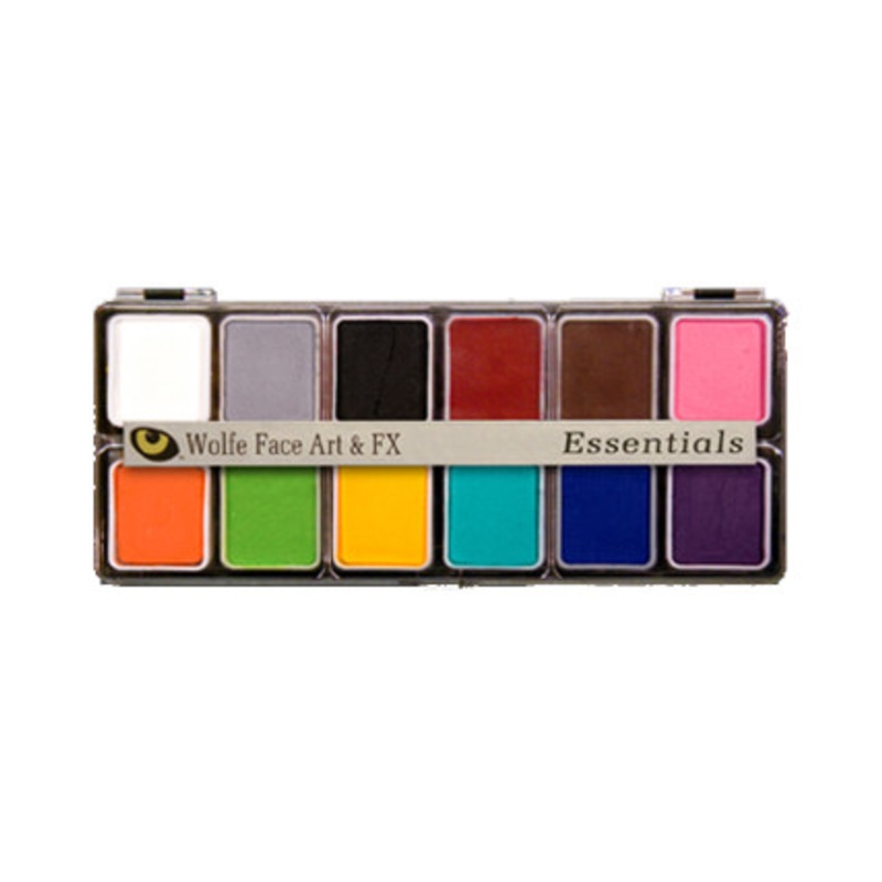 Wolfe Face Painting 12 Essential Color Palette