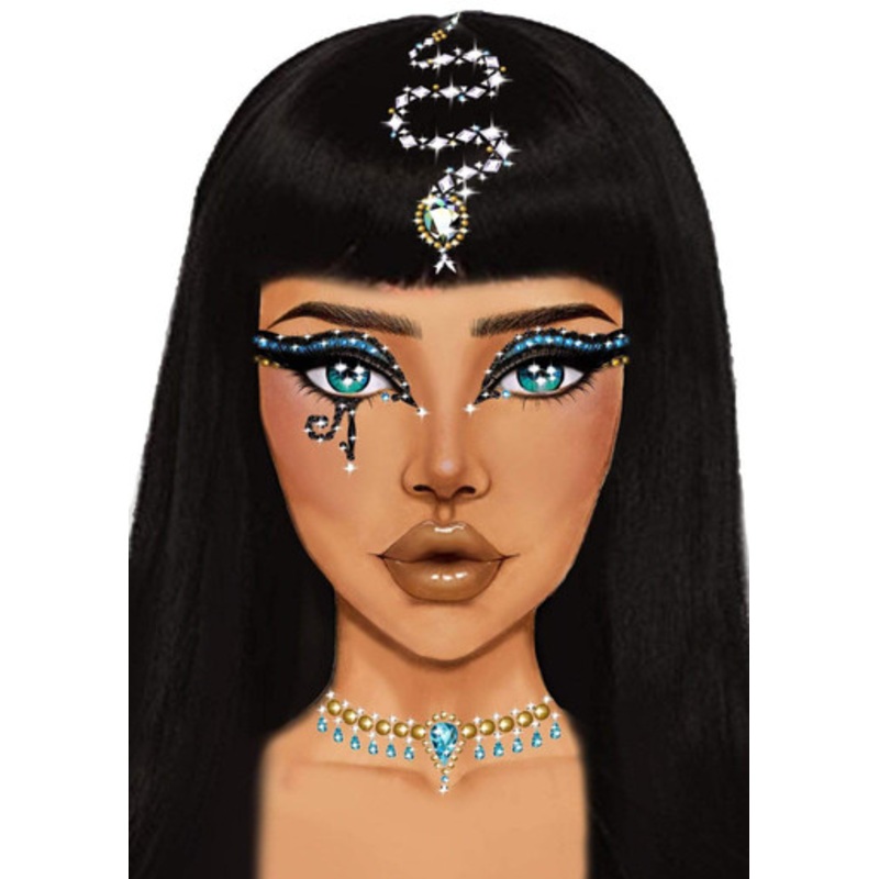 Cleopatra Rhinestone Stick-On Jewels