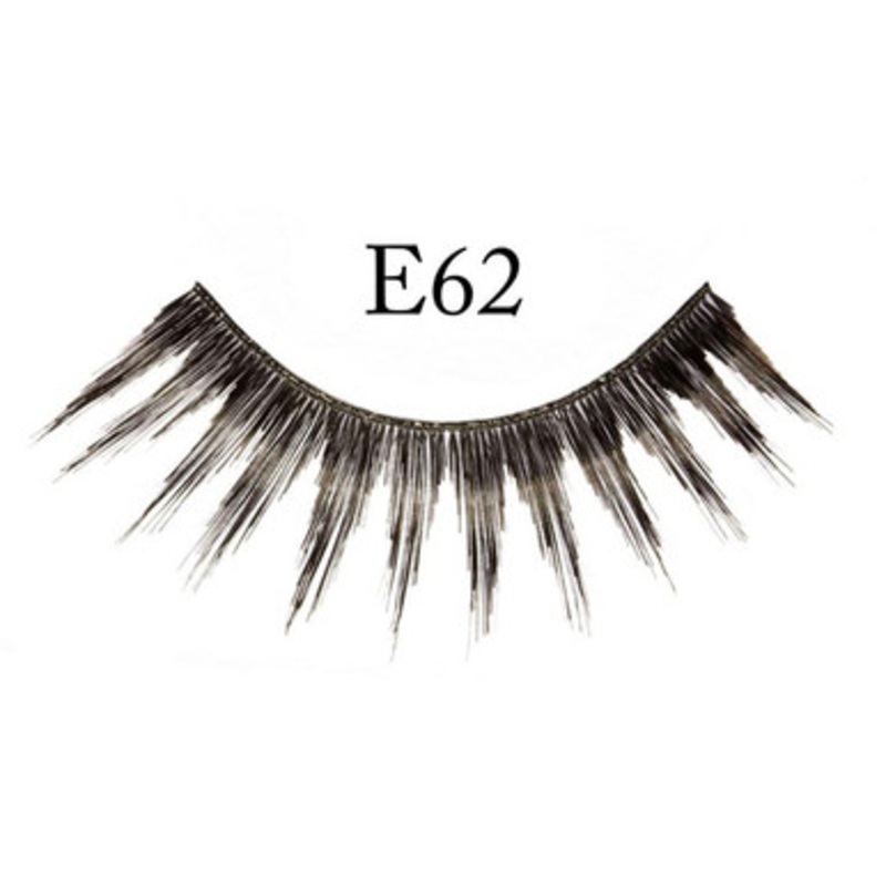 E62 Pointed Natural Black Eyelashes