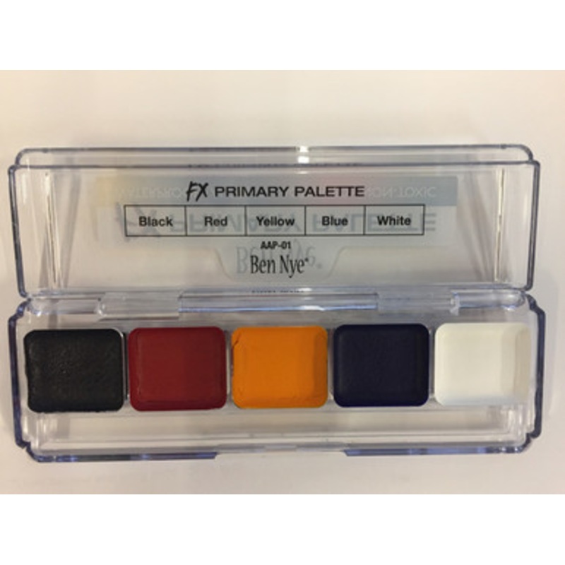 FX Primary Palette 5 Colors Water Alcohol Activated