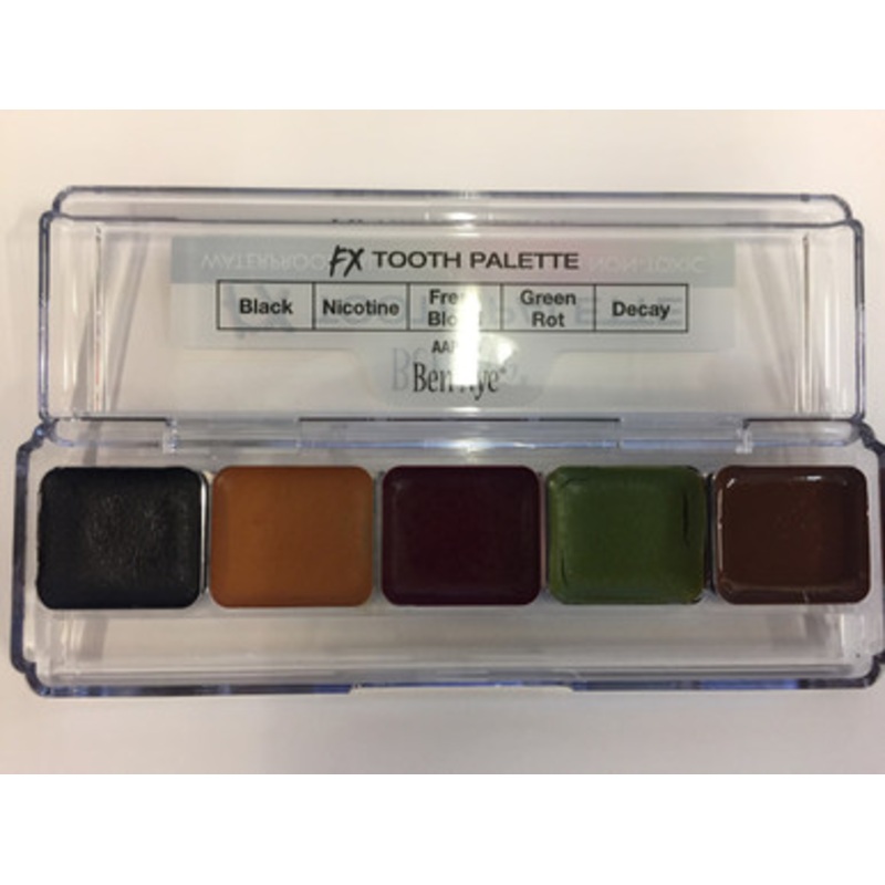 FX Tooth Palette 5 Colors Water Alcohol Activated