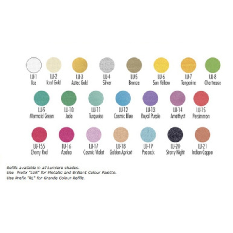 Lumiere Grande Colour .09oz / 2.7gm Iced Gold