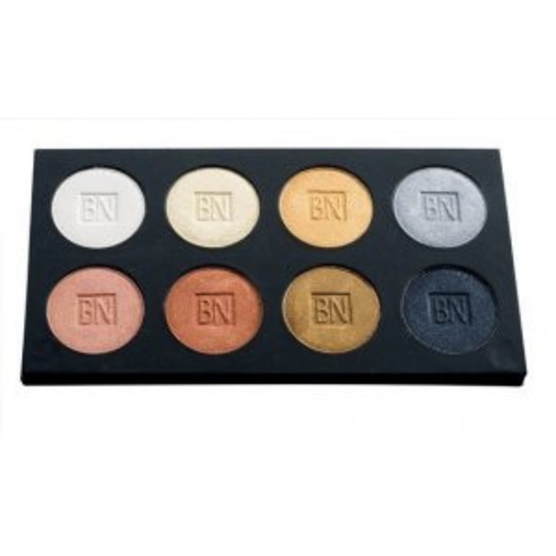 Lumiere Metallic Palette 8 Colors Pressed Colour Palette Refillable(ESP93)