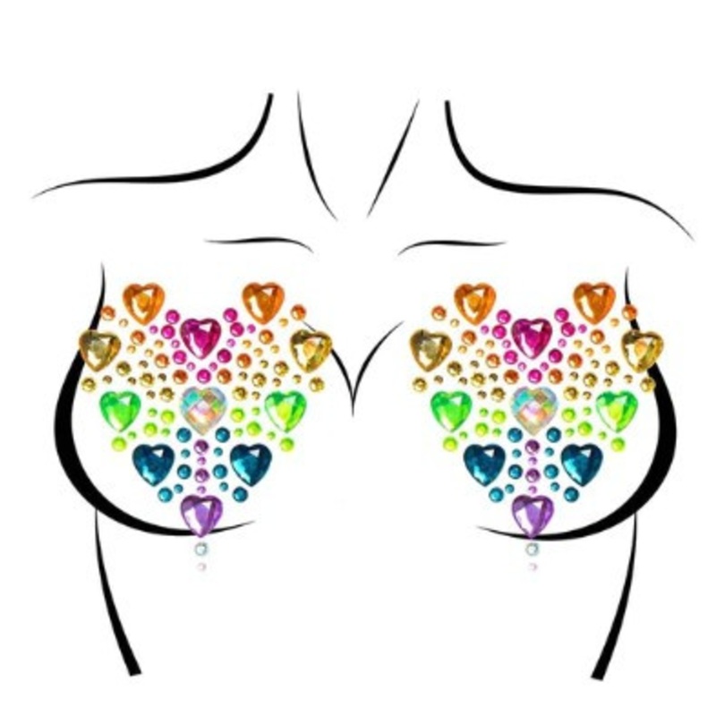 Prism Jewels Sticker Nipple Pasties & Body Glitter