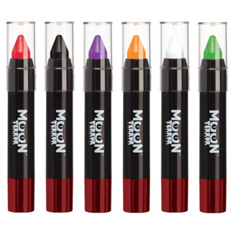 Terror Face & Body Crayon 3.5g Midnight Black