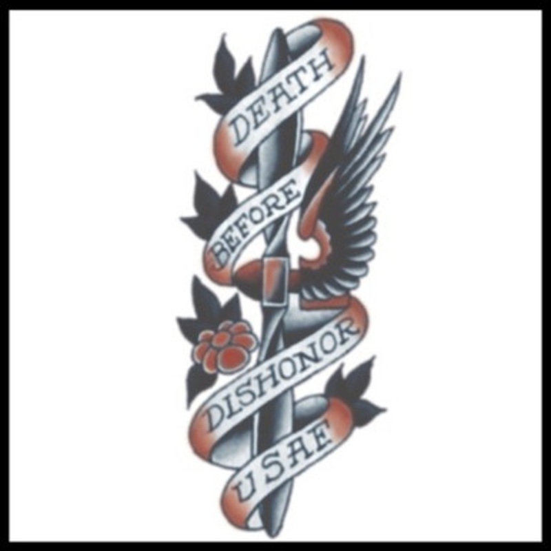 USAF 1940  Vintage Temporary Tattoo